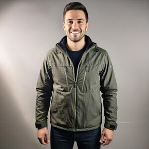 ZeroXposur Men’s Jacket XXL Pine Needle Zip Front Softshell Fleece Lined Pockets